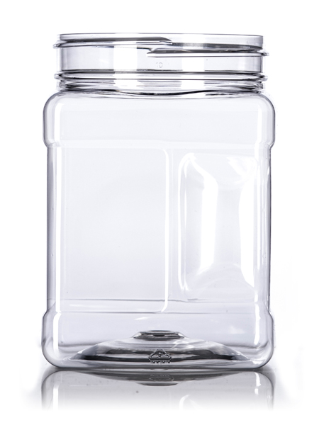 Image result for plastic clear jars