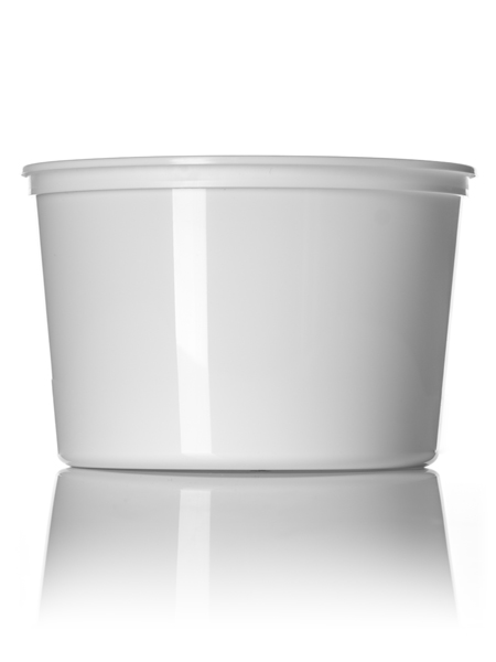 white plastic tub